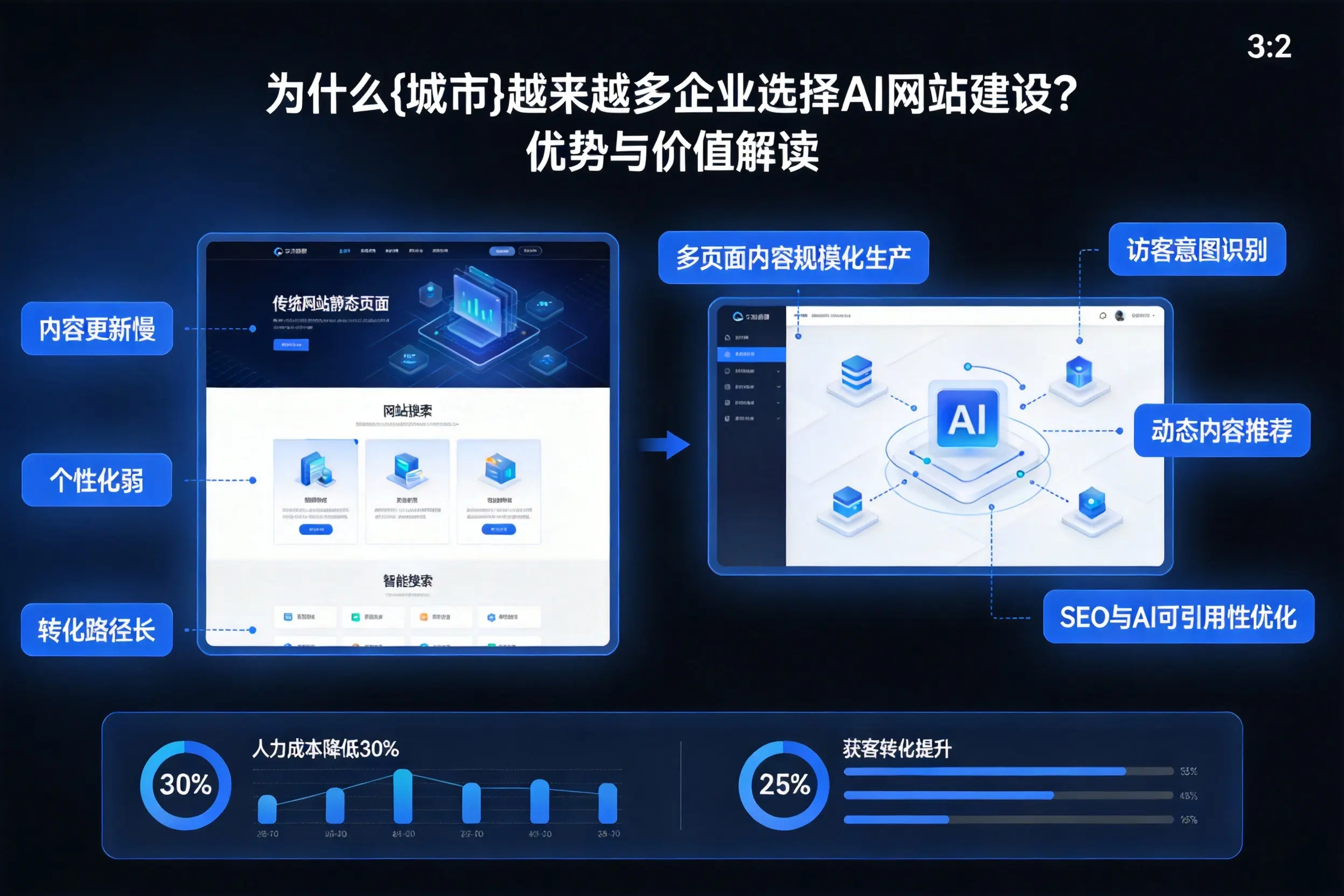 为什么盐城越来越多企业选择AI网站建设?优势与价值解读