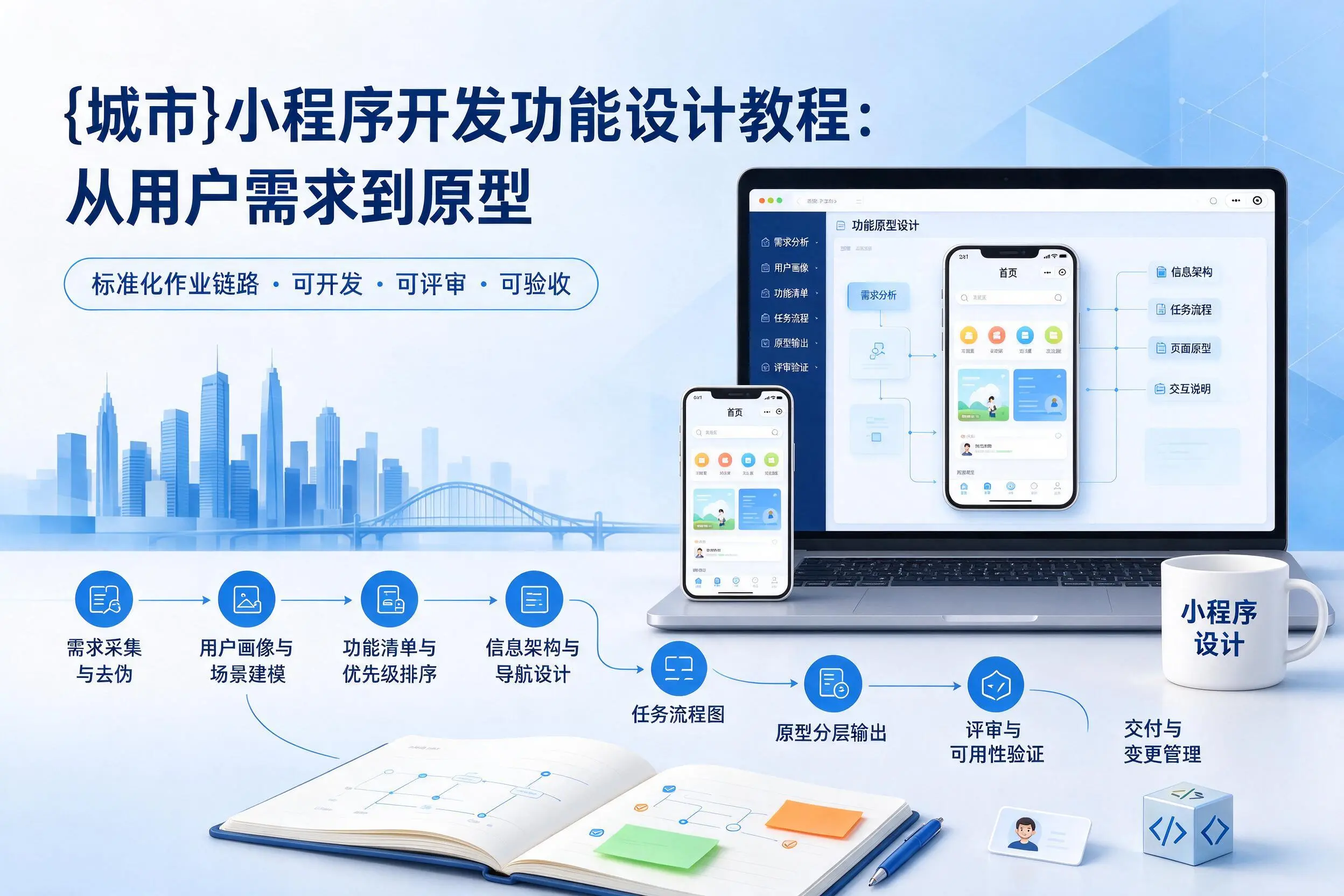 盐城小程序开发功能设计教程:从用户需求到原型